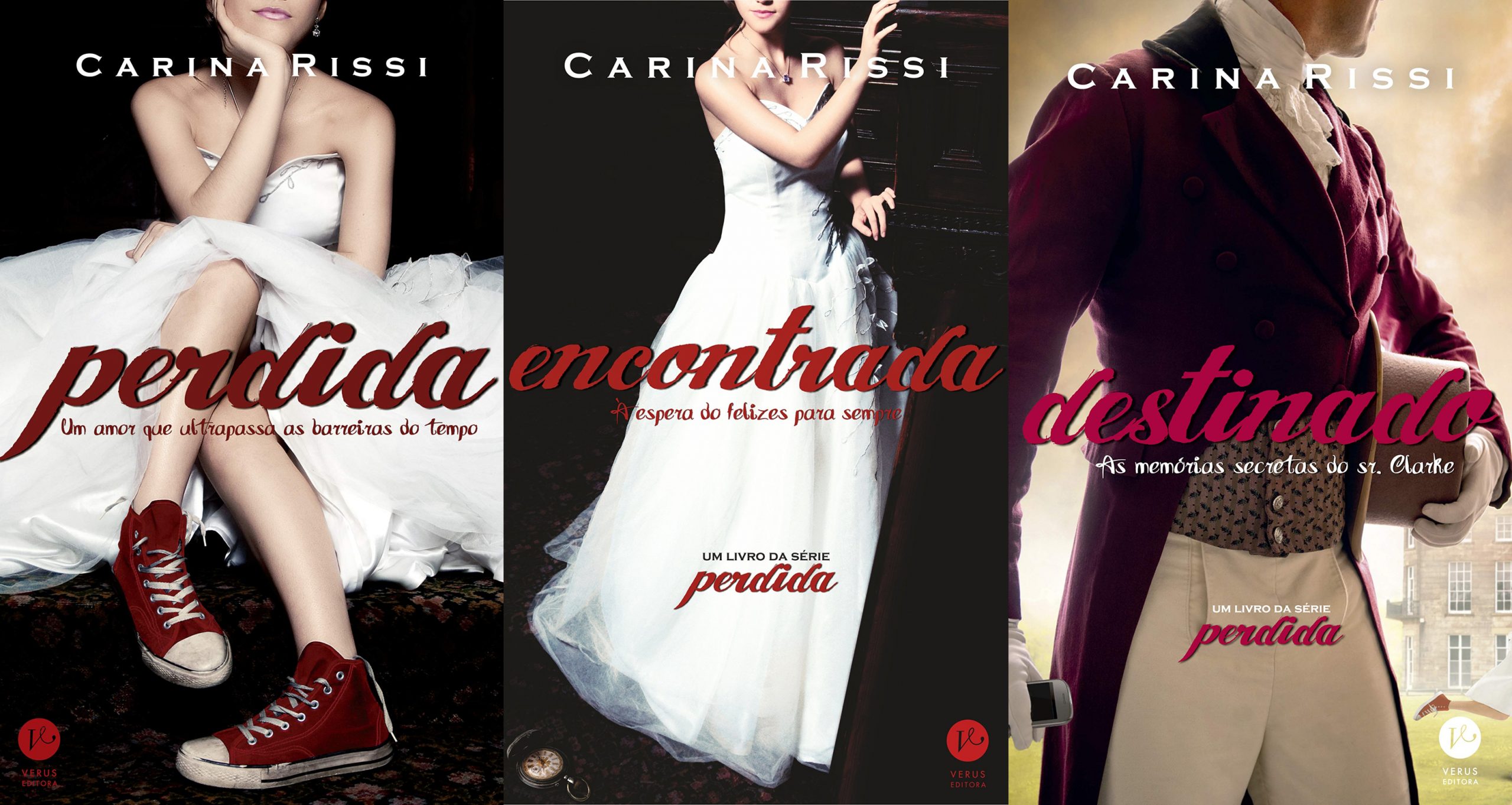 Confira a ordem dos Livros da série Perdida, de Carina Rissi.