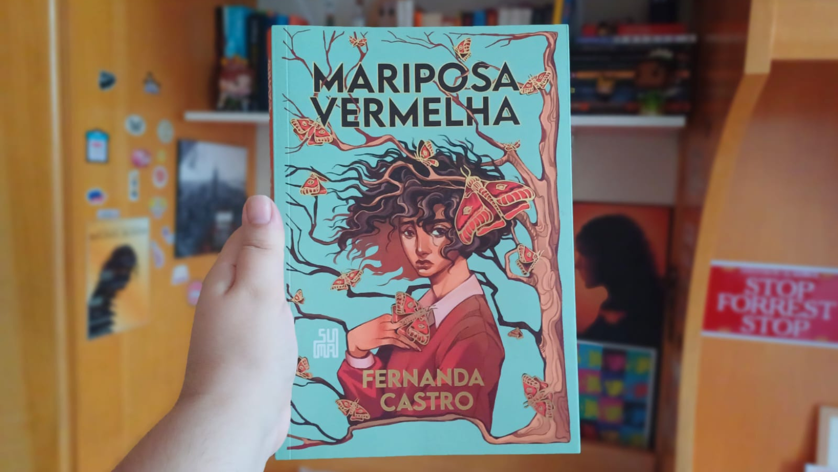 Veja a resenha do livro Mariposa Vermelha, de Fernanda Castro