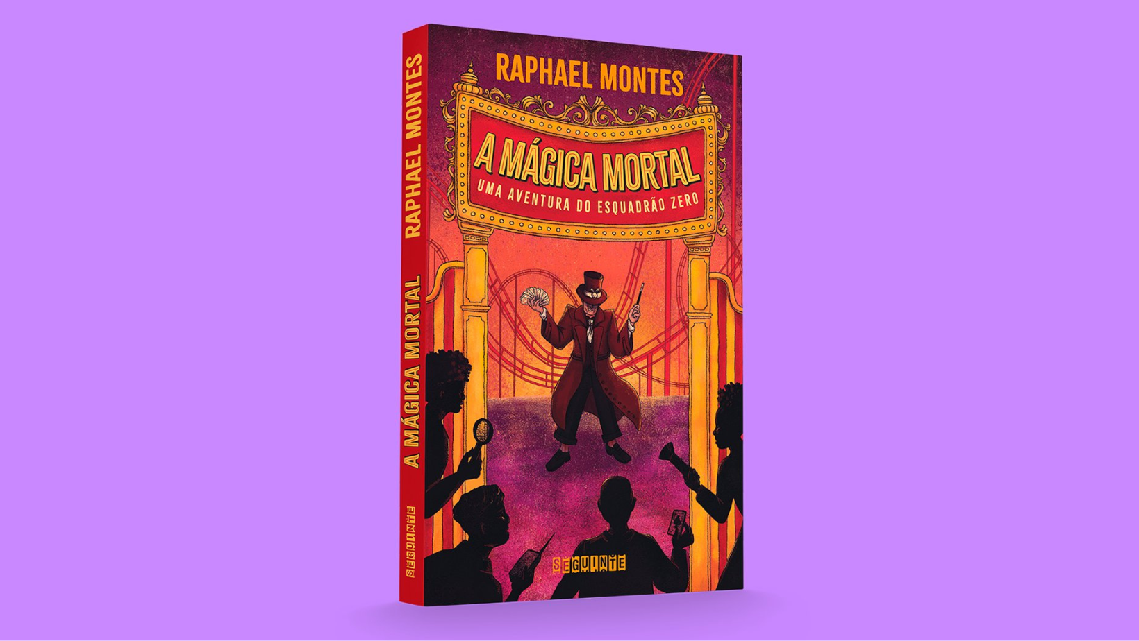 O mestre do suspense Raphael Montes chega nas livrarias, em julho, com seu primeiro livro juvenil, “A mágica mortal”.