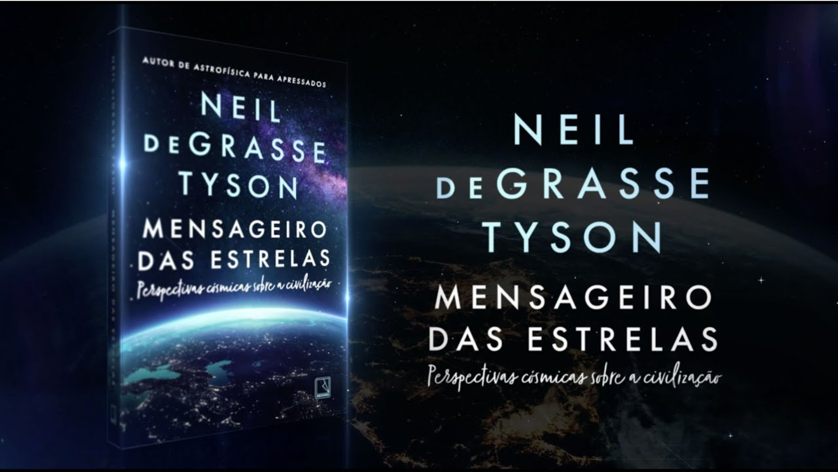 Não perca lançamento do astrofísico Neil deGrasse Tyson, "Mensageiro das estrelas"