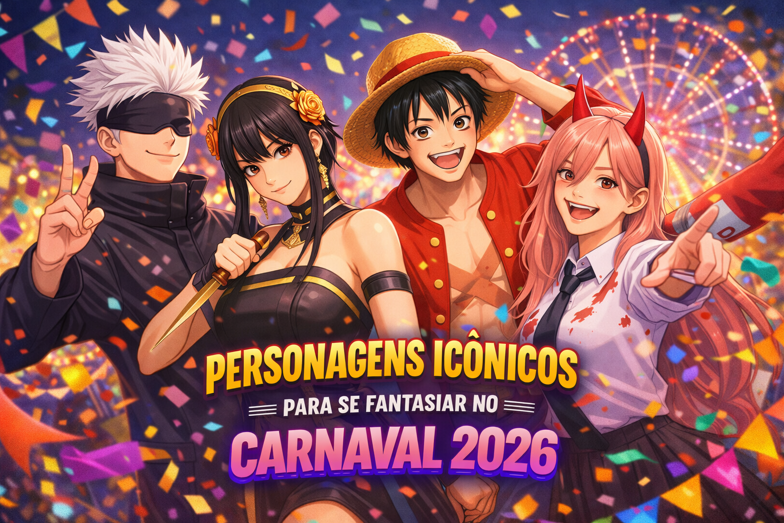fantasias diferentes para o carnaval